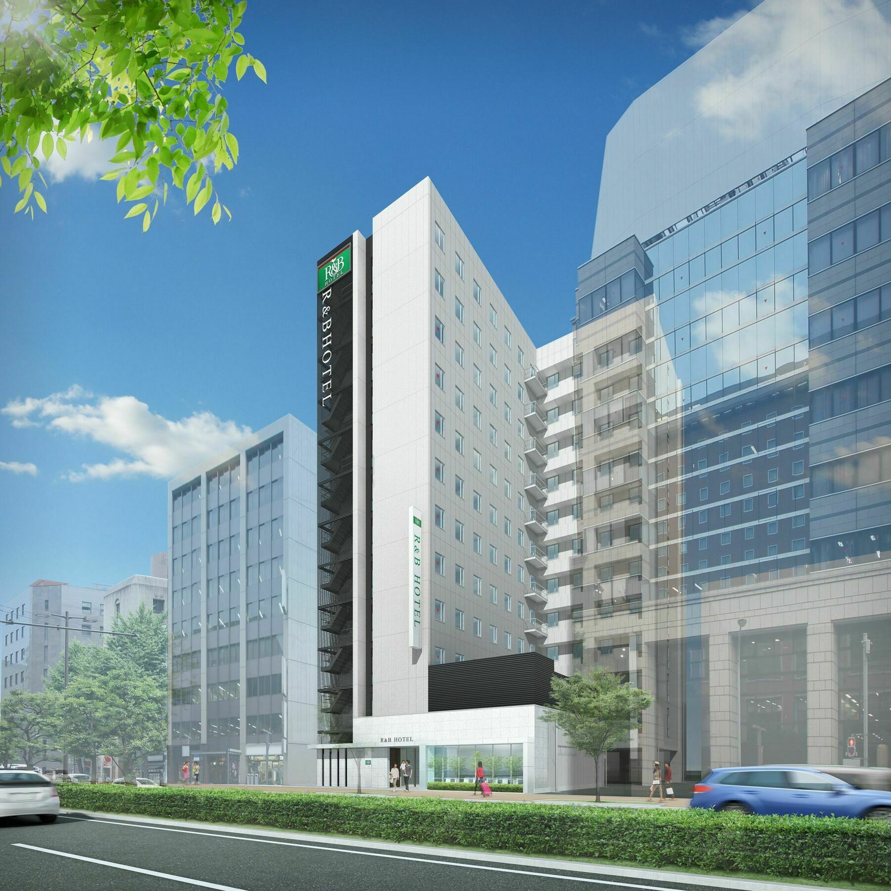 Washington R&B Hotel Hakata Ekimae 2 Fukuoka (Fukuoka) Exterior foto